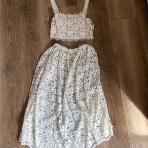 NBD two piece lace set